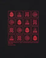 Купить Футболка Ovum 03 Red Eggs черная Футболка Ovum 03 Red Eggs черная