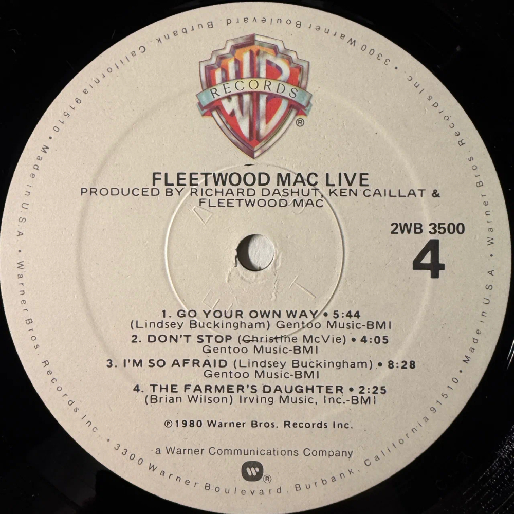 Fleetwood Mac ‎– Fleetwood Mac Live 2LP (США 1980г.) Т