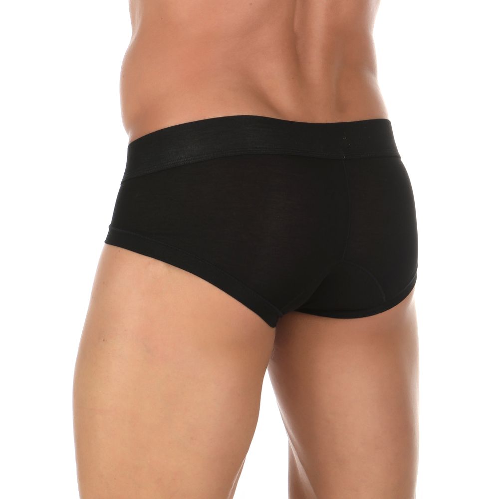 Мужские брифы черные классические Aussiebum Classic Swim Brief