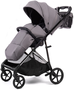Прогулочная коляска Peppy Amici Grey рама Black Chrome
