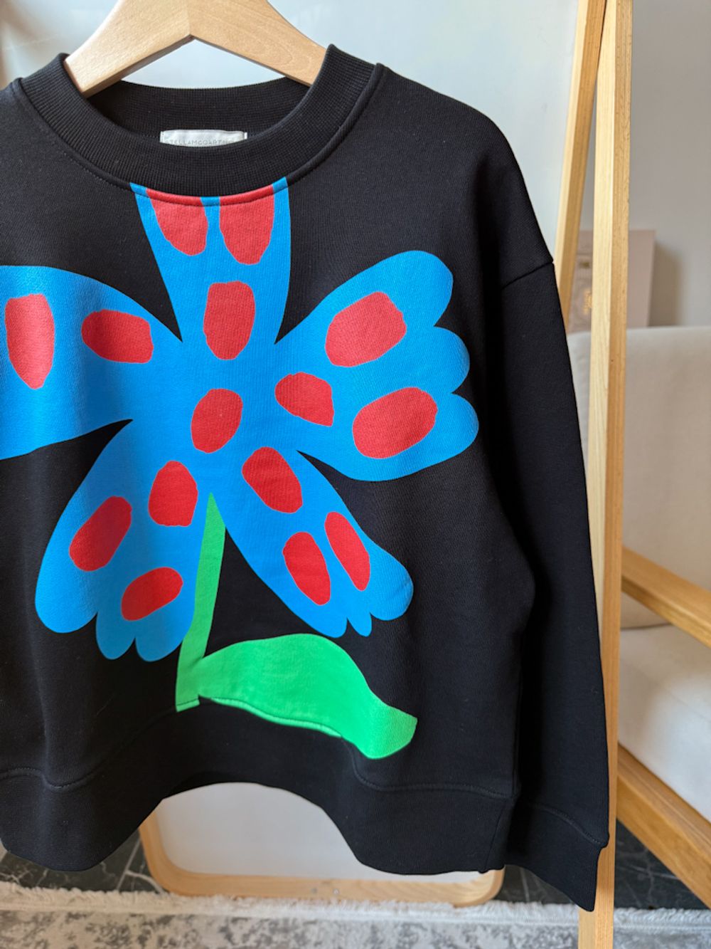 Хлопковый свитшот Stella McCartney, 128