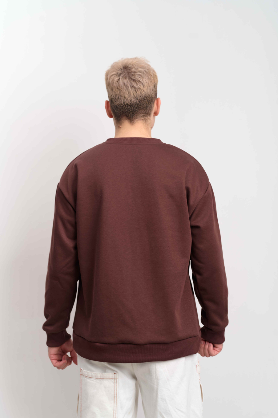 Свитшот мужской "Йошкар-Ола" шоколад