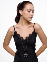 Цепь "Bubble brush" Gold