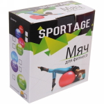 Мяч гимнастический Sportage 75 см массажный 1000гр