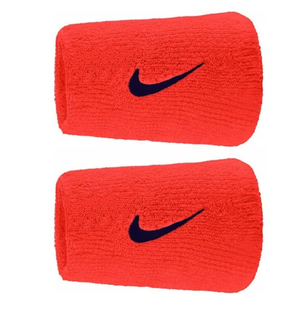 Теннисные напульсники Nike Swoosh Double-Wide 2P