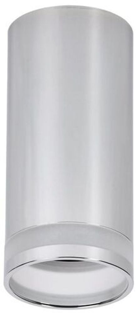 Светильник 4005 накладной потолочный под лампу GU10 хром IEK LT-UPB0-4005-GU10-1-K23