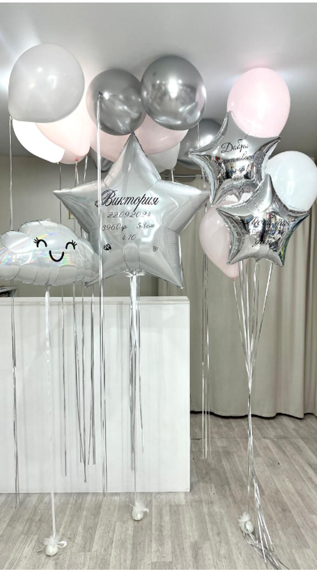 Шары на выписку №245