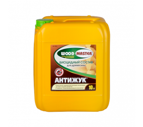АНТИЖУК БИОЦИДНЫЙ СОСТАВ "WOODMASTER" 10 Л (1) "РОГНЕДА"