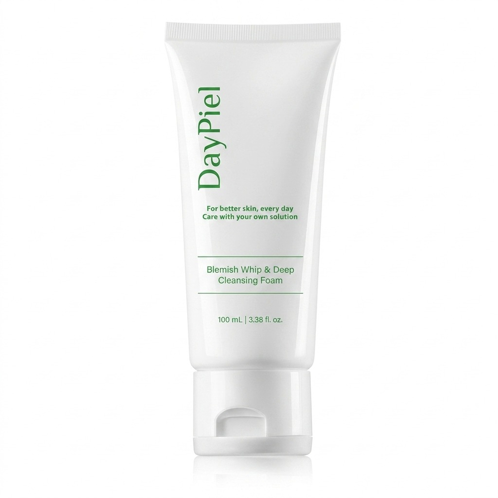 Мягкая очищающая пенка для проблемной кожи DayPiel Blemish Whip & Deep Cleansing Foam, 100мл