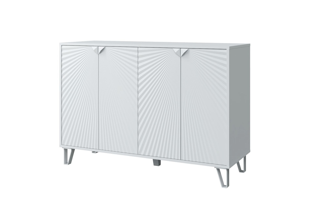 Комод для одежды с полками Кашемир, Солана, 125х45х86 см