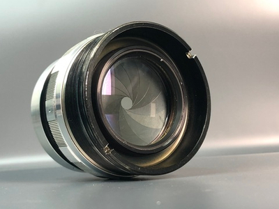 Meopta Meopar 4,5/210 ворсинки внутри линз