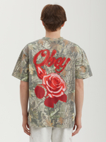 Мужская Футболка Obey Airbrushed Rose