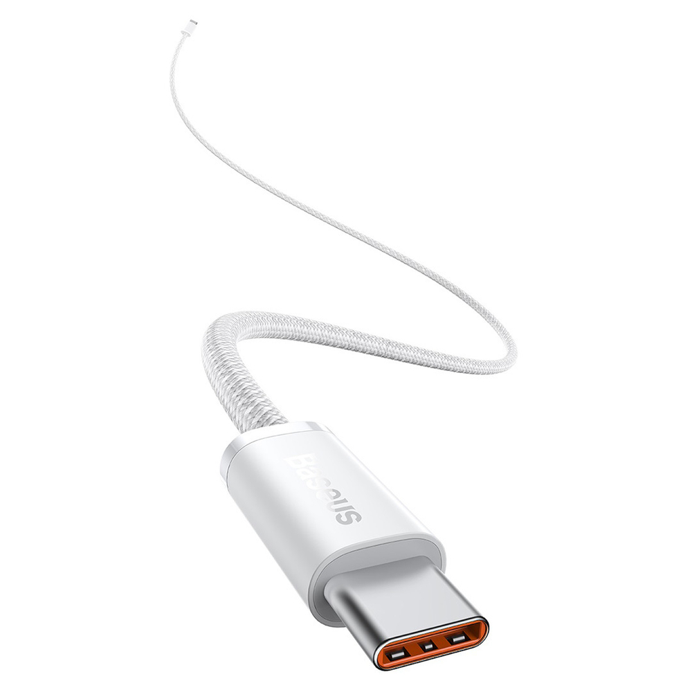 Type-C Кабель Baseus Dynamic Series Fast Charging Data Cable Type-C to Type-C 100W - White