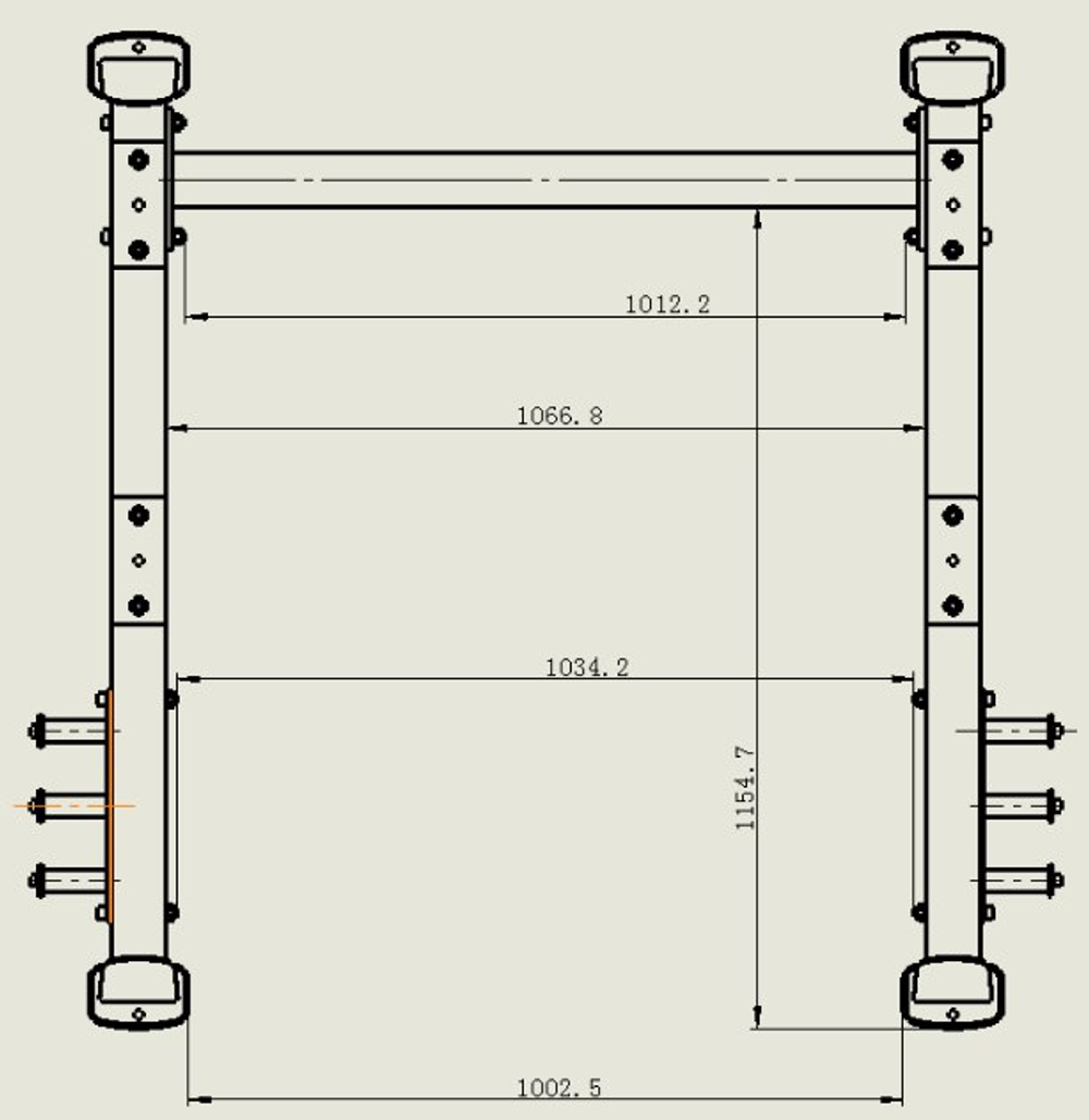 Impulse SL7014 частичная силовая стойка