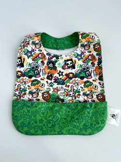 нагрудник непромокаемый двухсторонний для кормления