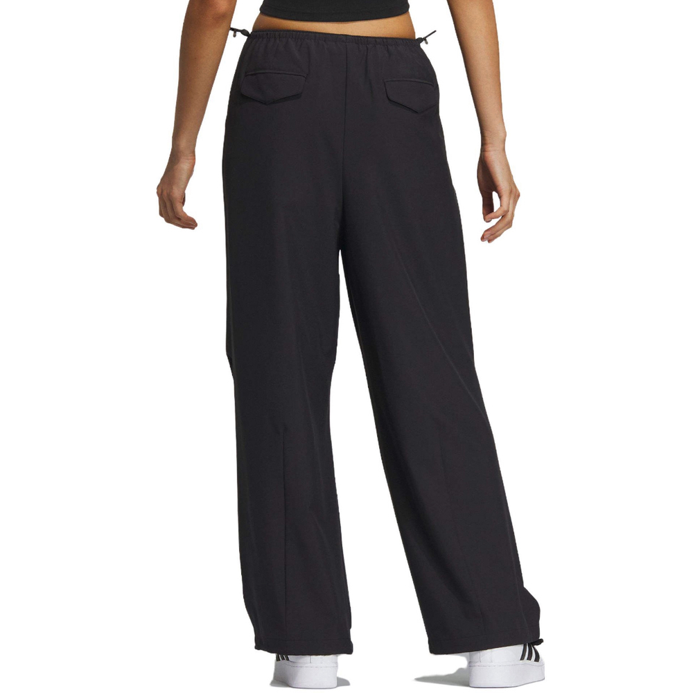 Брюки Adidas Originals широкие женские, черн.