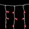 Светодиодная бахрома мерцающая 3,1*0,5 м, 220V., 150 красных LED ламп, соединяемая, прозрачный ПВХ, Beauty Led (PIL150BL-10-2R)