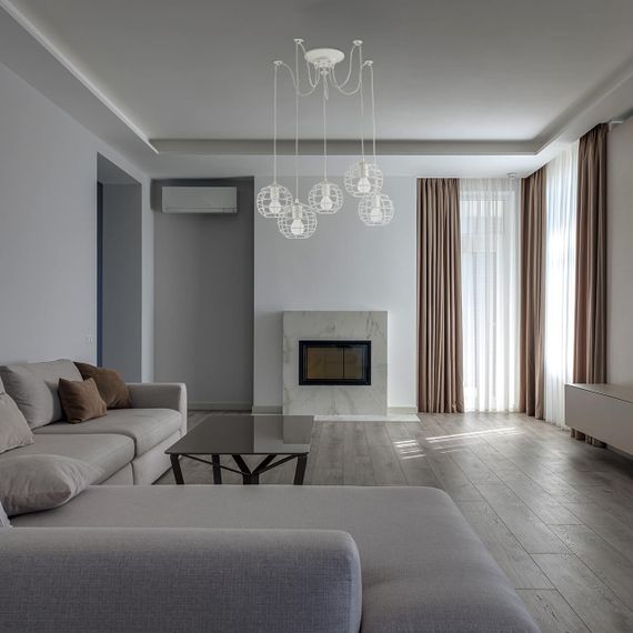 Подвесная люстра Arte Lamp A1110SP-5WH