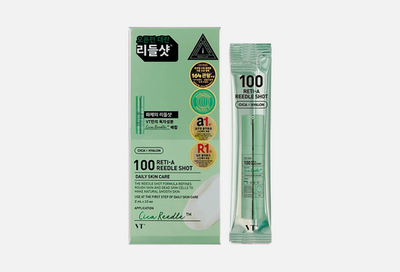 VT Cosmetics Бустер-сыворотка с микроиглами и ретинолом VT Cosmetics Reti-A Reedle Shot 100 (2 мл)