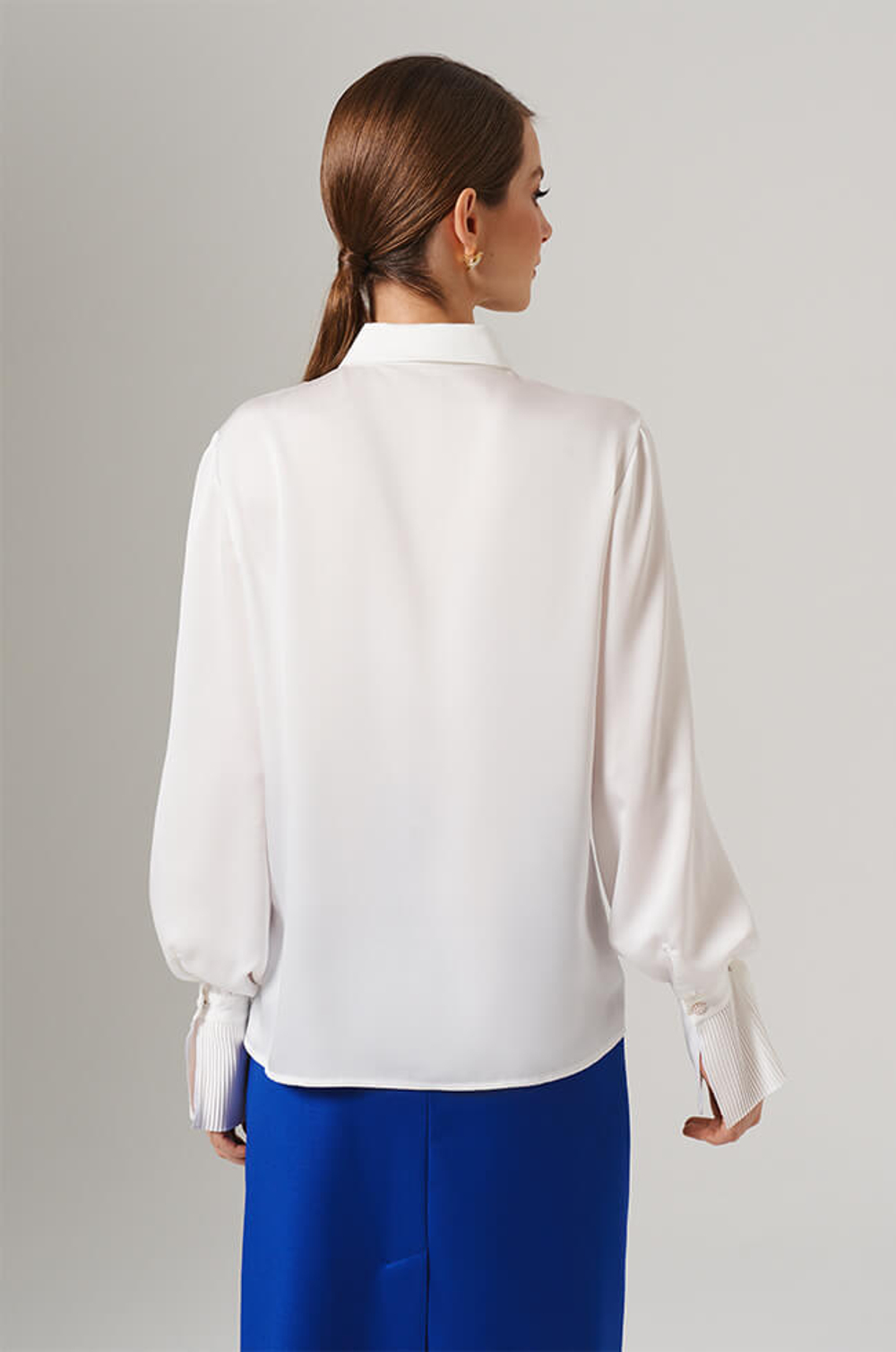 23101 Блузка женская (молочный)