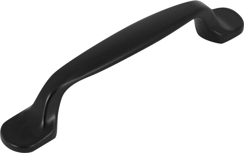 Мебельная ручка RS106 96мм Черная Матовая