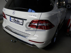Фаркоп оцинкованный Galia M115A для Mercedes M-Class 2005-2012, 2012-2015, Mercedes GL-Class 2005-2012, 2012-2016, Mercedes GLS-Class 2016-, Mercedes GLE-Class 2015-2019(паспорт и сертификат в комплекте)(без электрики)
