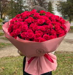 19 веточек кустовых роз