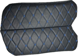 Чехлы на козырьки ВАЗ 2104, 2105, 2107 (синяя нить Бабочка)