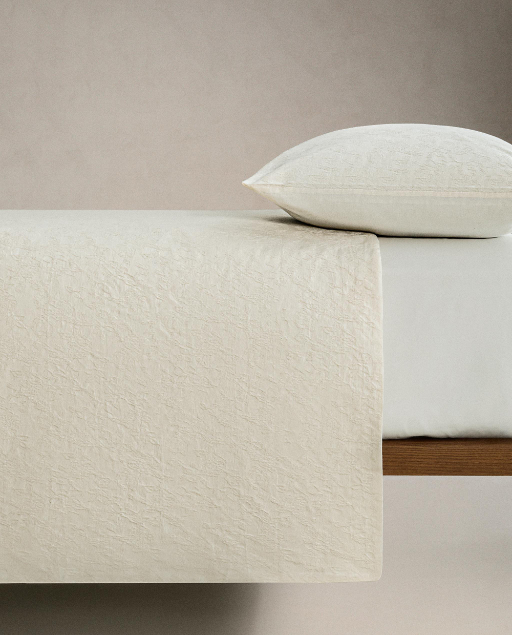 Пододеяльник Zara Home, хлопок 100%, однотонный, 6192/088