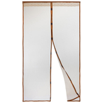 Сетка антимоскитная 120*210см на магнитах "Капутомоскито" дизайн "Птички" коричневая