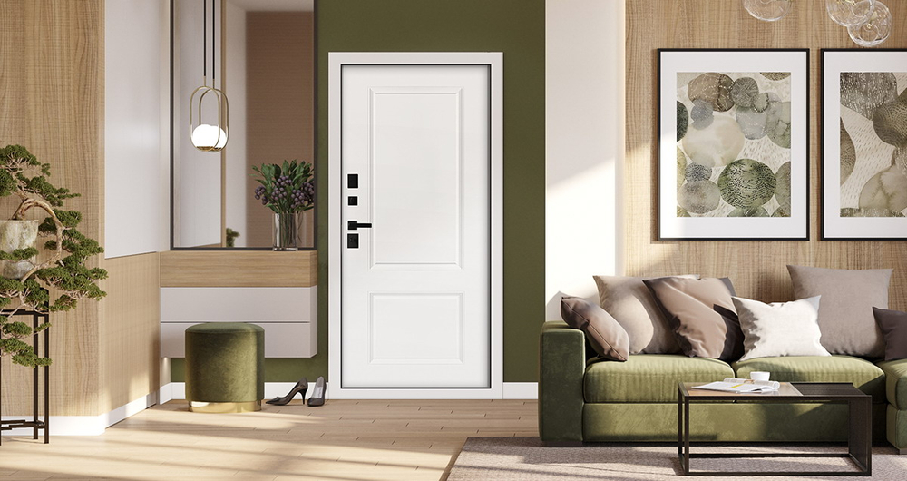 Стальная дверь "Цаворит" (терморазрыв 3к). Заказная модель.