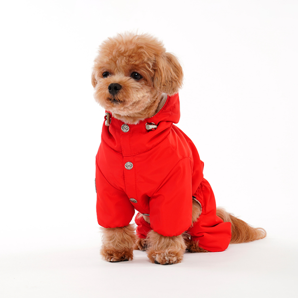 352 Комбинезон на флисе для девочки MAGAGIO - Puppy Angel