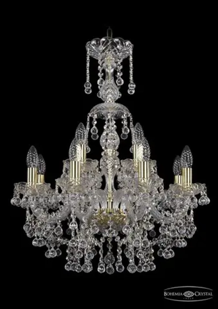 Подвесная люстра Bohemia Ivele 1409/8+4/195/XL-68/G