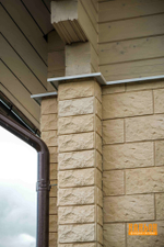 Навесной декоративный камень Каньон, коллекция Песчаник