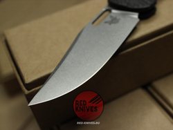 Нож Benchamde Taggedout 15535 А+++ - карбон рукоять, клинок стоунвош