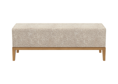 Банкетка Fjord 120 см (молочный, букле)