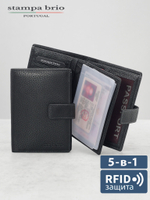 192 R - Портмоне 5в1 с отделениями для документов, RFID защитой