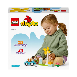 LEGO DUPLO Town — Ветряная турбина и электромобиль (10985) / артикул   10985  / GTIN 5702017416991