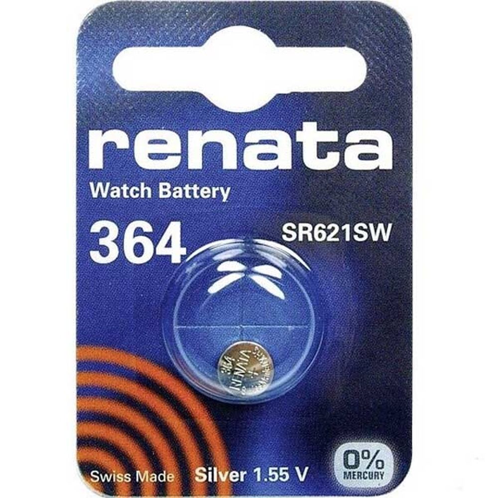 Батарейка для часов Renata 364