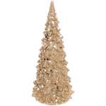 Сувенир с подсветкой «Волшебная красавица» 17 см, Золото (работает от батареек LR44*3)