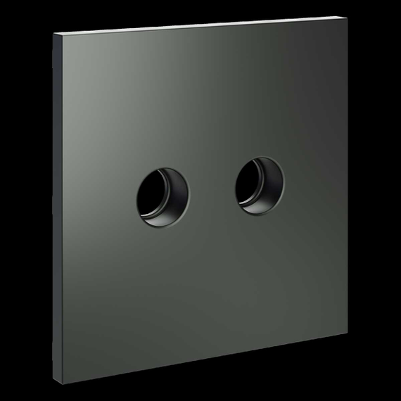 Накладка для розетки телевизионной оконечной TV+SAT S70 (титан) Voltum VLS001606