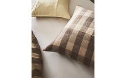 Наволочка Zara Home хлопок, лён 100%, в клетку, 6195/091