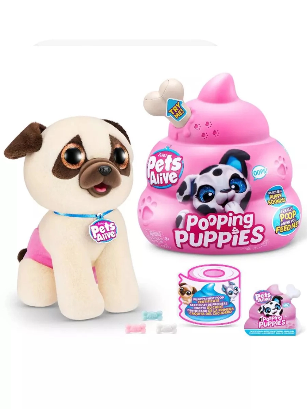 Мягкая игрушка сюрприз Зуру Pets Alive Pooping Puppies