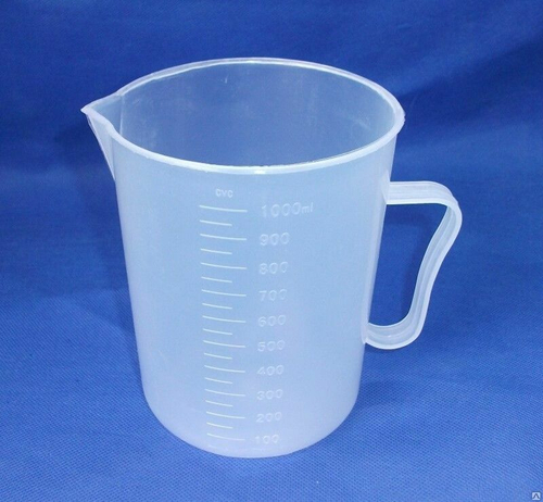 Стакан мерный 1000мл ( пластик )