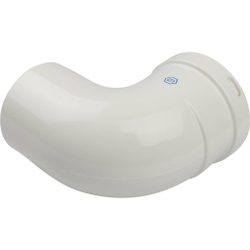 Элемент дымохода отвод 90° п/м  Ø80