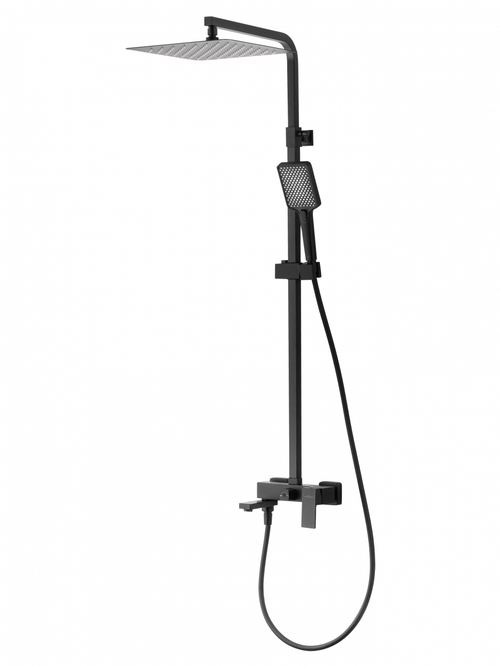 Душевая система WONZON & WOGHAND CUBE, Черный матовый (WW-88739016-MB)