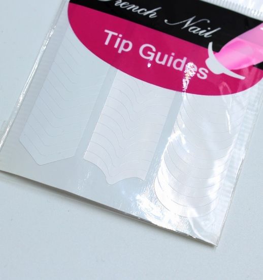 Трафареты для французского маникюра №02