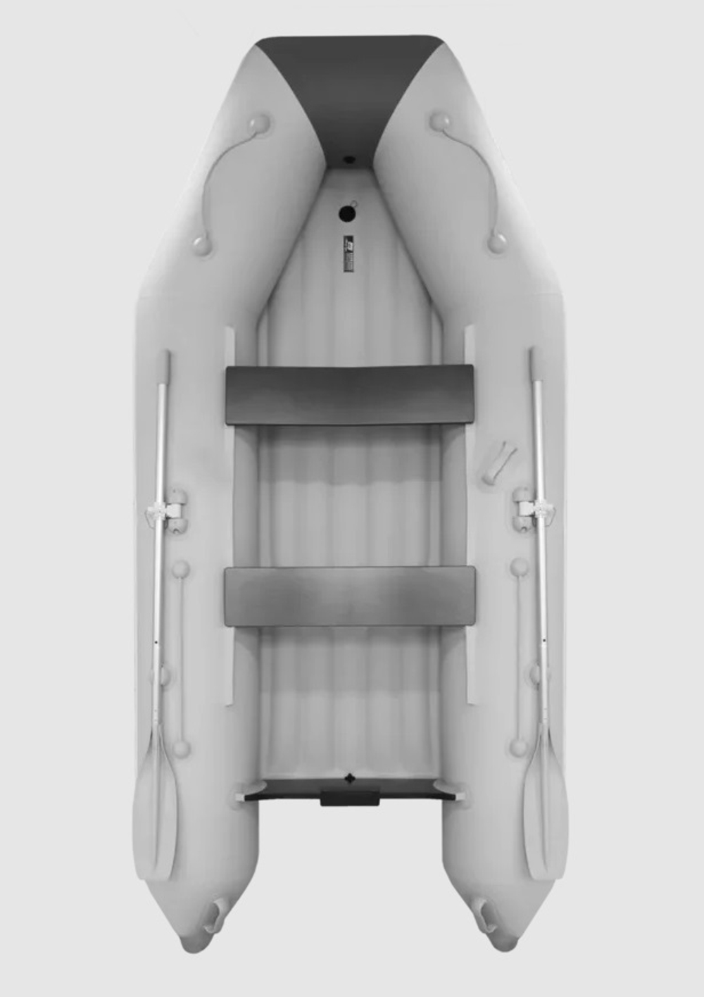 Лодка АКВА 3400 НДНД светло-серый / графит