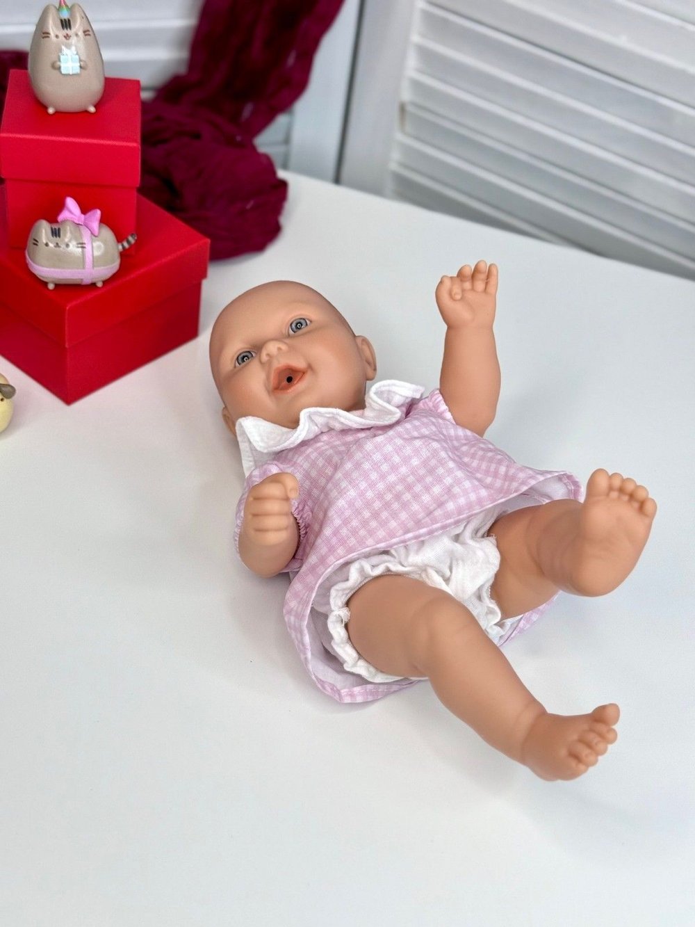 Пупс BERJUAN виниловый 30см Baby Pipi (514)