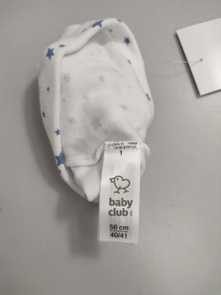 Шапка Baby Club со звездочками на 1 год